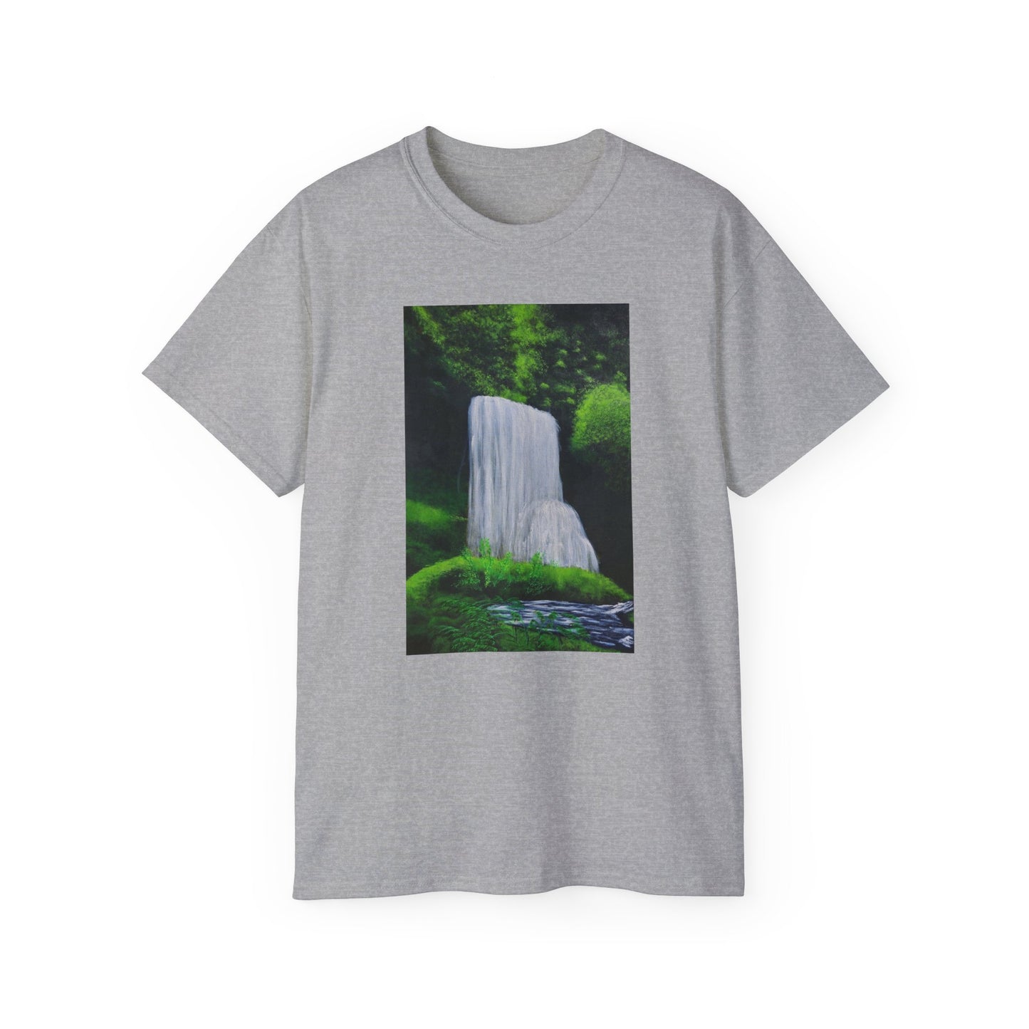 Unisex Ultra Cotton Tee (Waterfall)