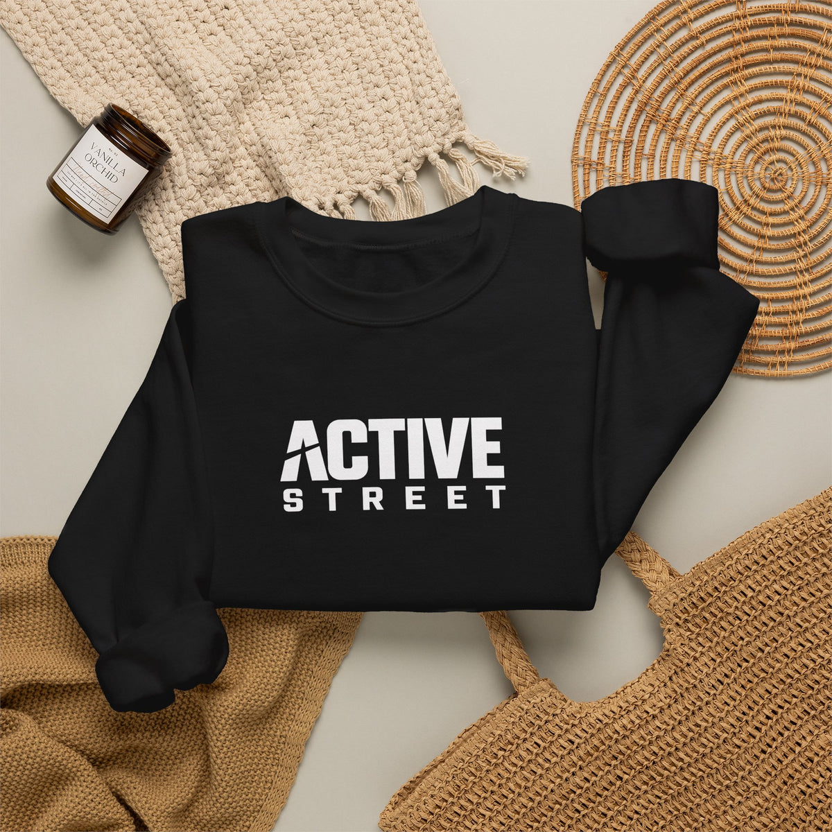 Unisex Heavy Blend™ Adult Crewneck Sweatshirt (Active Street)