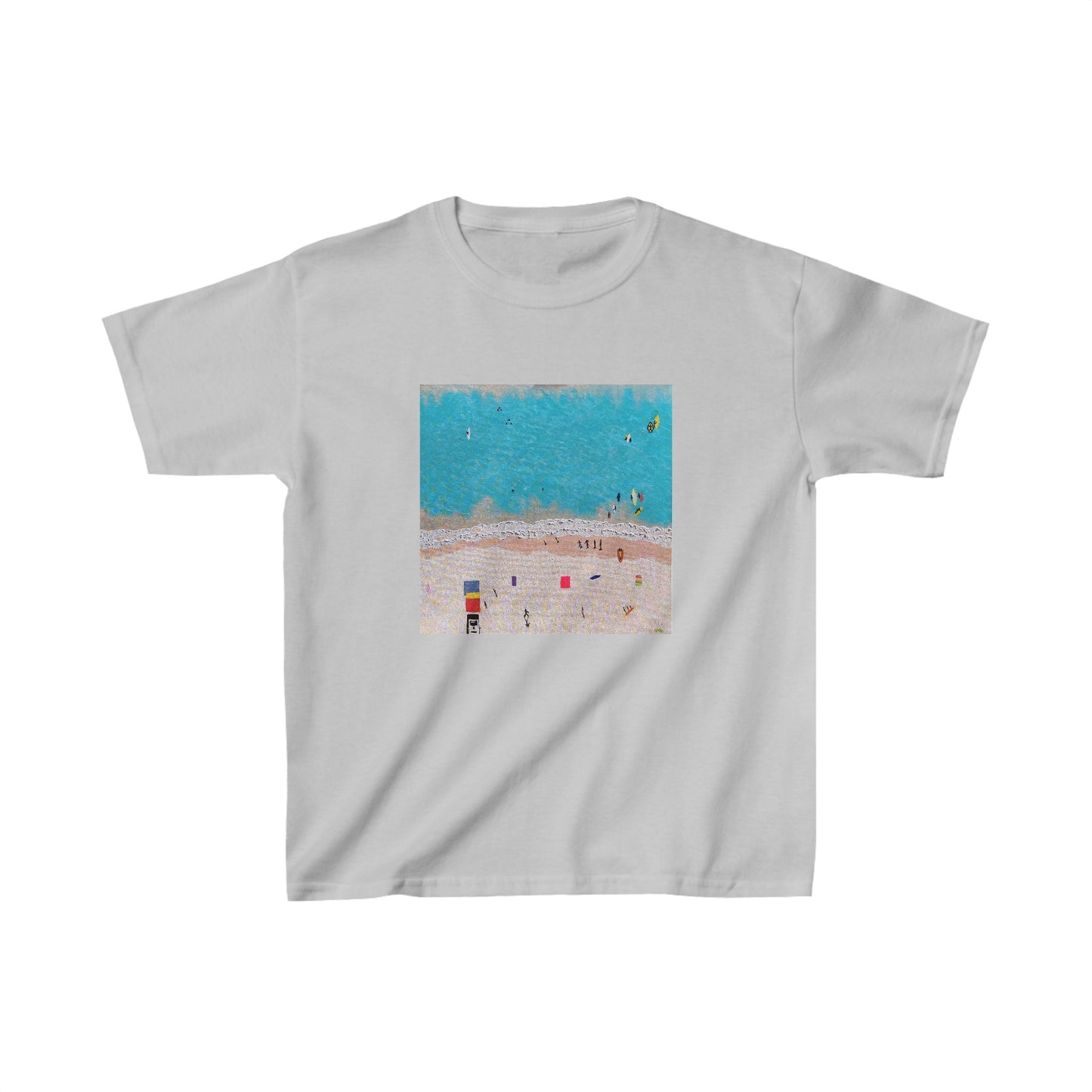 Kids Cotton Tee (Beach Side)