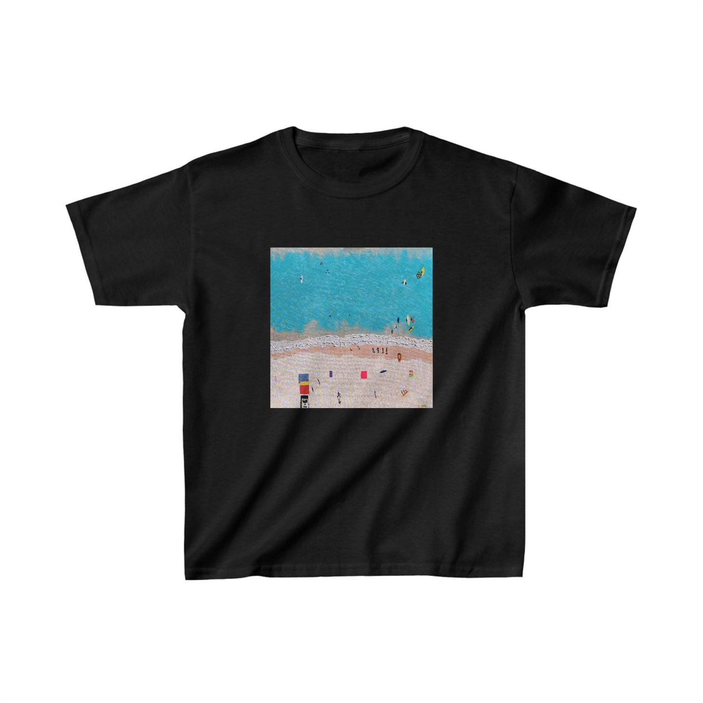 Kids Cotton Tee (Beach Side)