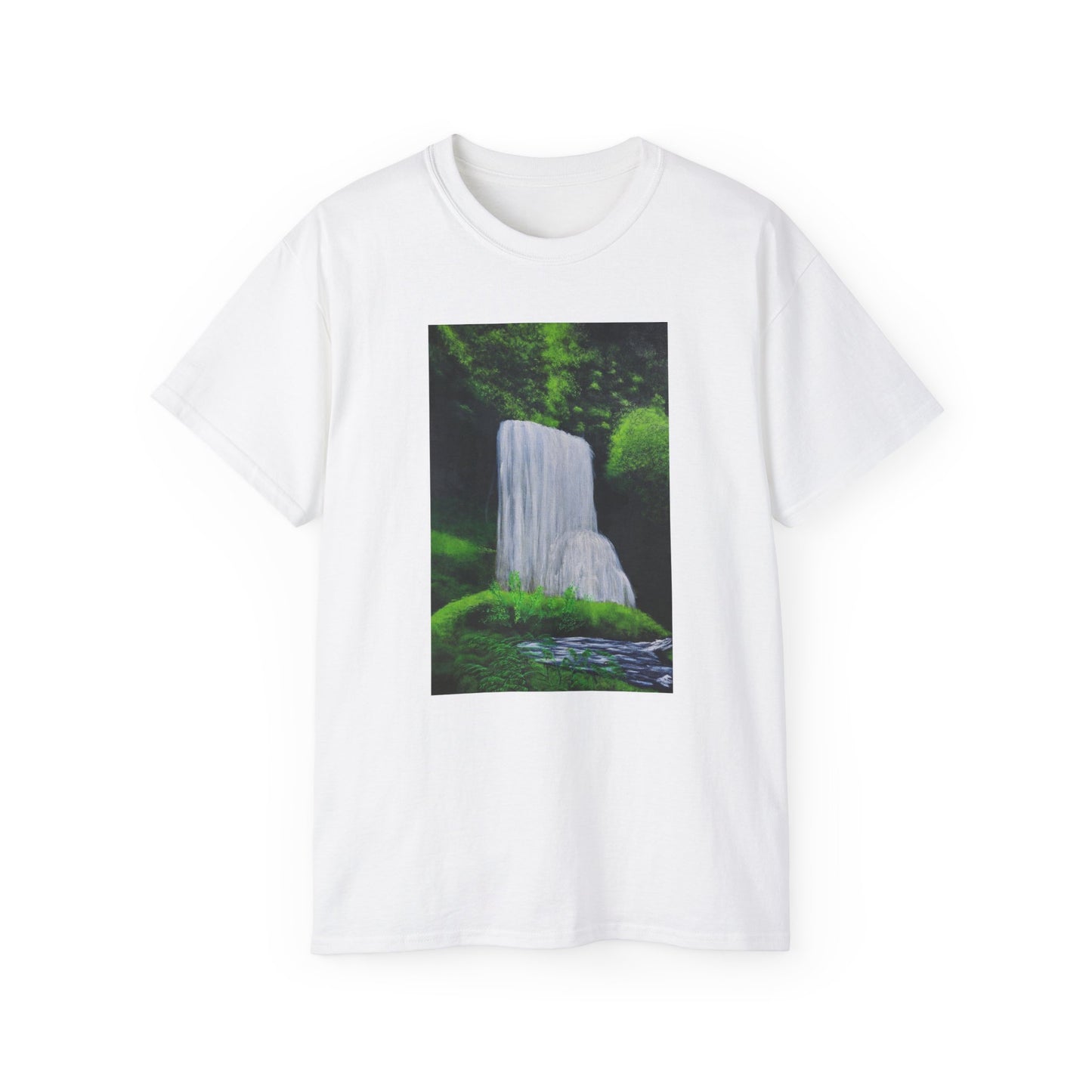 Unisex Ultra Cotton Tee (Waterfall)