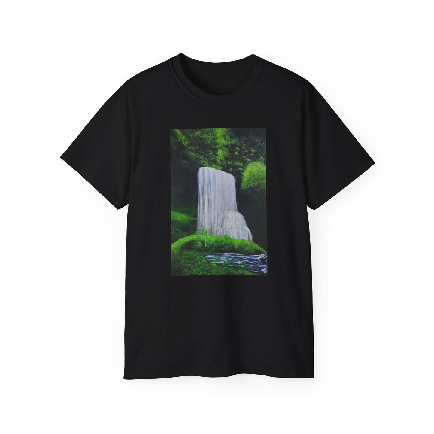 Unisex Ultra Cotton Tee (Waterfall)